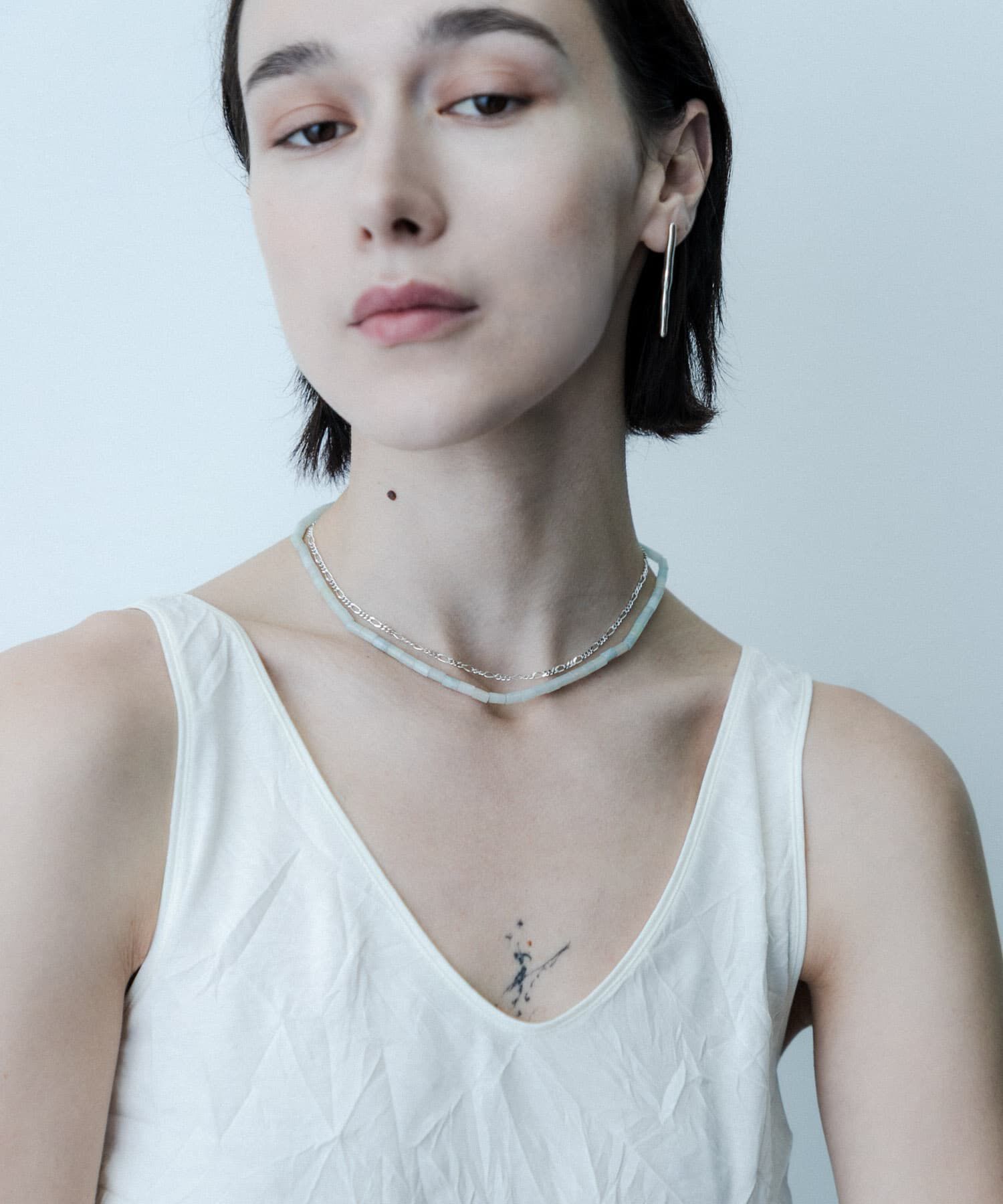 SMELLY「SMELLY so&rsquo;　amazonite mantel necklace」|ネックレス|