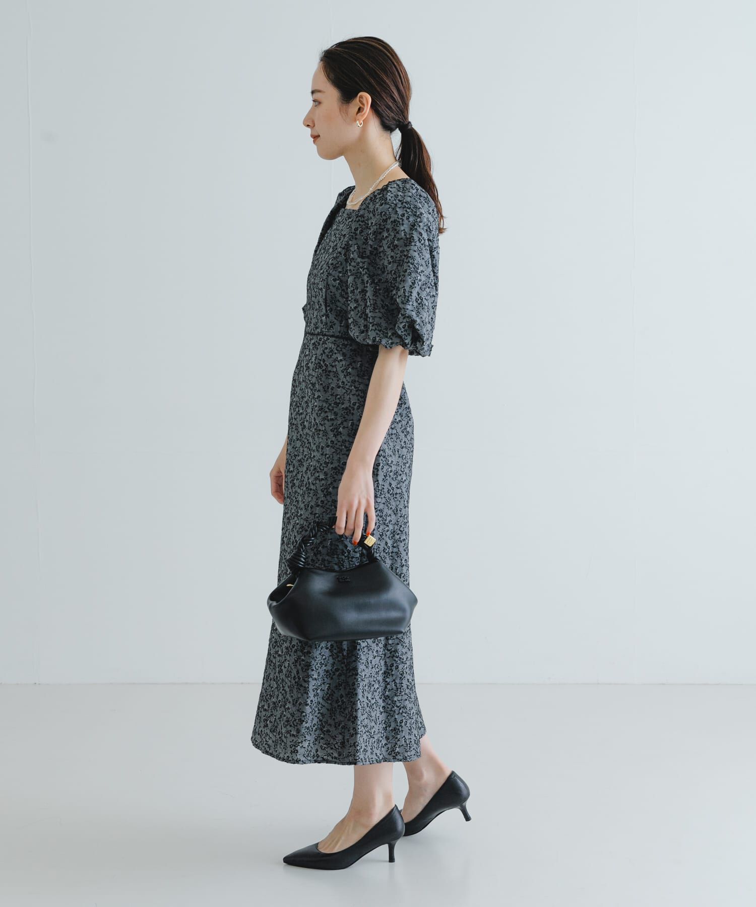 URBAN RESEARCH「LA MAISON　スクエアネックJQワンピース」|ワンピース|