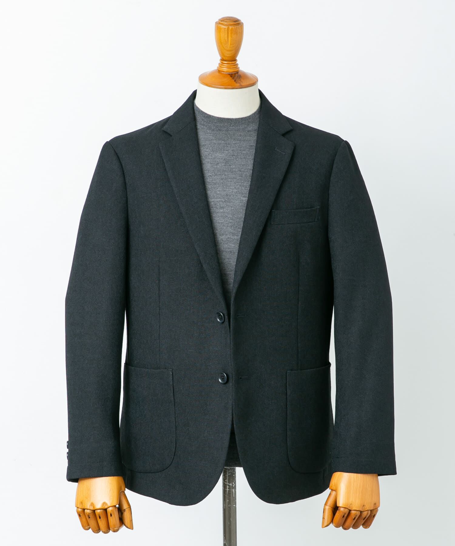 URBAN RESEARCH DOORS「LIFE STYLE TAILOR　ツイードライクコンフォータブルジャケット」|その他|ネイビー