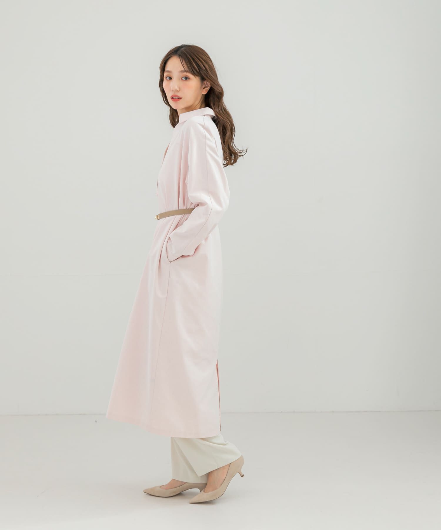 URBAN RESEARCH ROSSO「スキッパーデニムワンピース」|ワンピース|