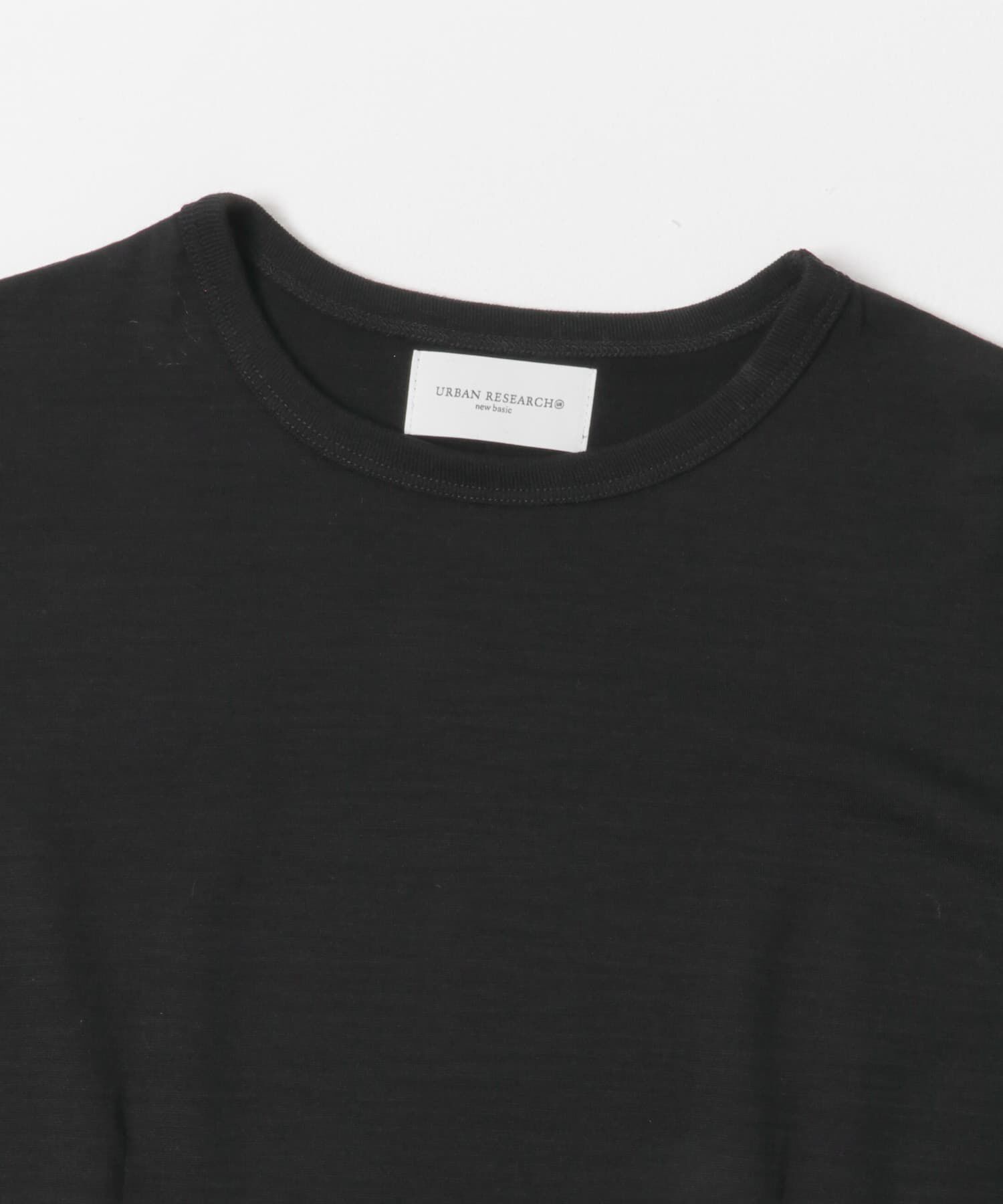 URBAN RESEARCH「new basic　WASHABLE WOOL CONTOUR TOP」|Tシャツ・カットソー|