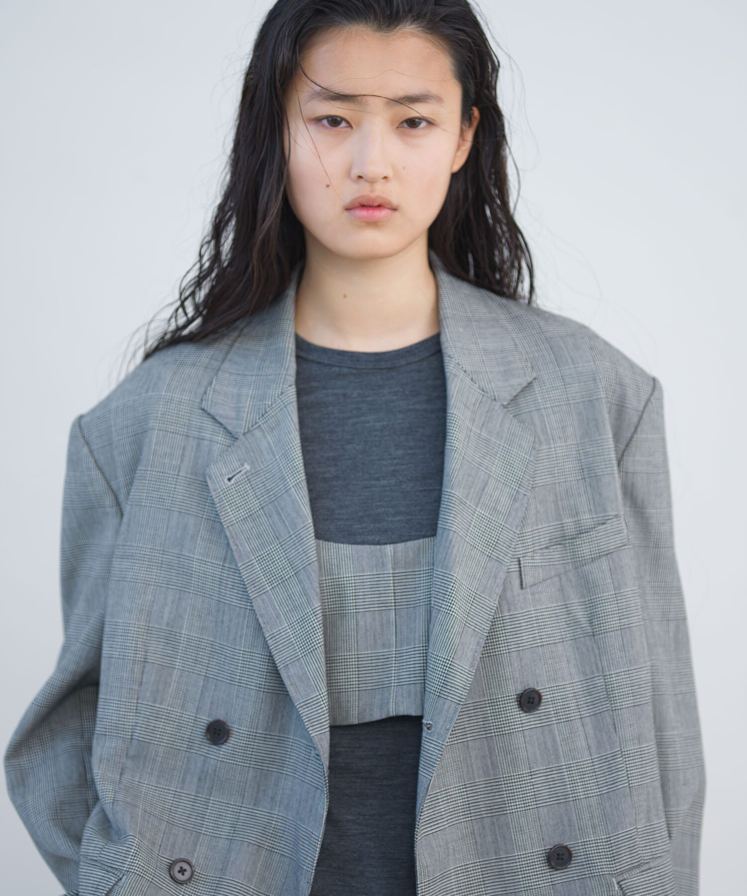 URBAN RESEARCH「new basic　WASHABLE WOOL CONTOUR TOP」|Tシャツ・カットソー|