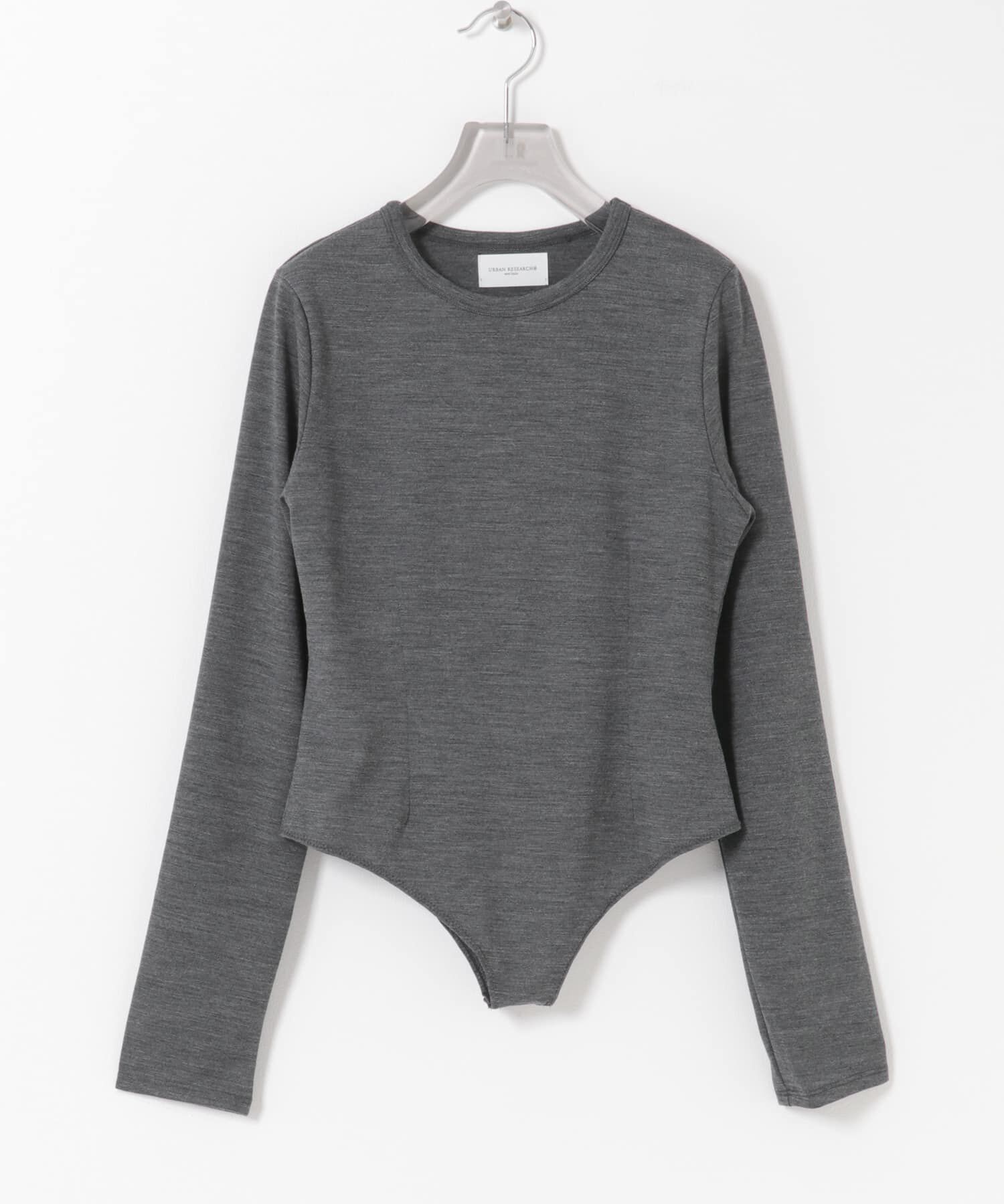 URBAN RESEARCH「new basic　WASHABLE WOOL CONTOUR TOP」|Tシャツ・カットソー|