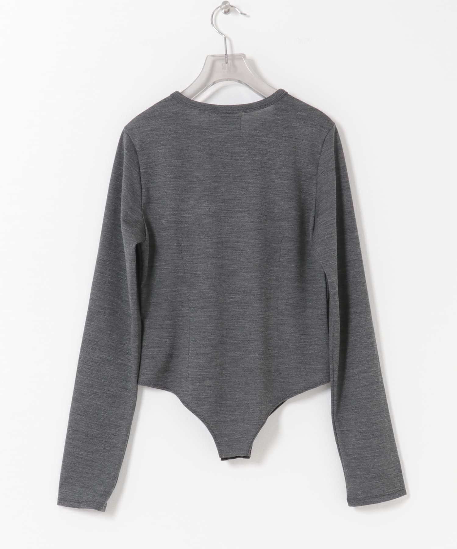 URBAN RESEARCH「new basic　WASHABLE WOOL CONTOUR TOP」|Tシャツ・カットソー|