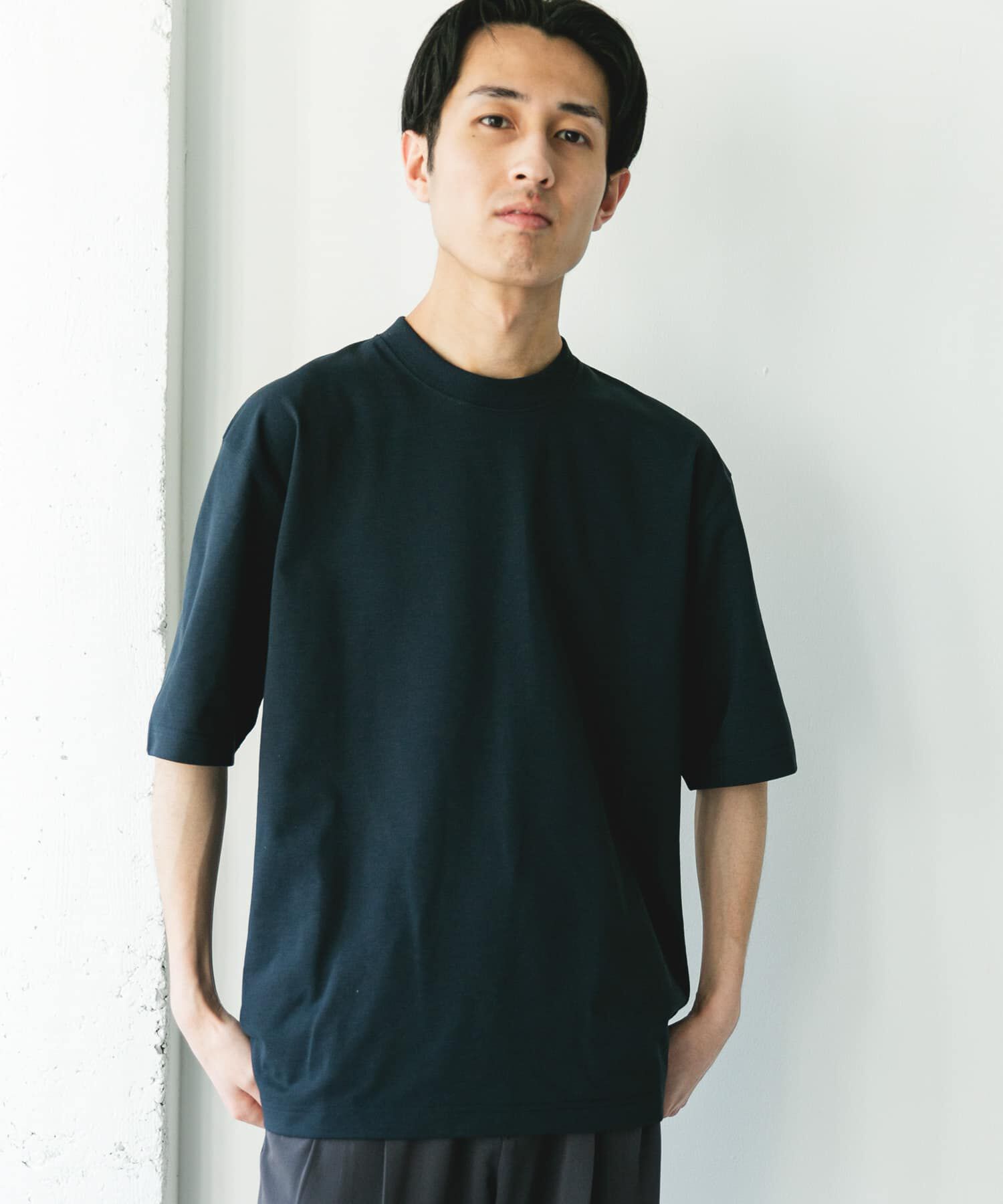 URBAN RESEARCH DOORS「『吸水速乾/防ｼﾜ/抗ﾋﾟﾘﾝｸﾞ/UVｶｯﾄ/ｲｰｼﾞｰｹｱ』DRYMIX20sﾌﾟ 」|Tシャツ・カットソー|