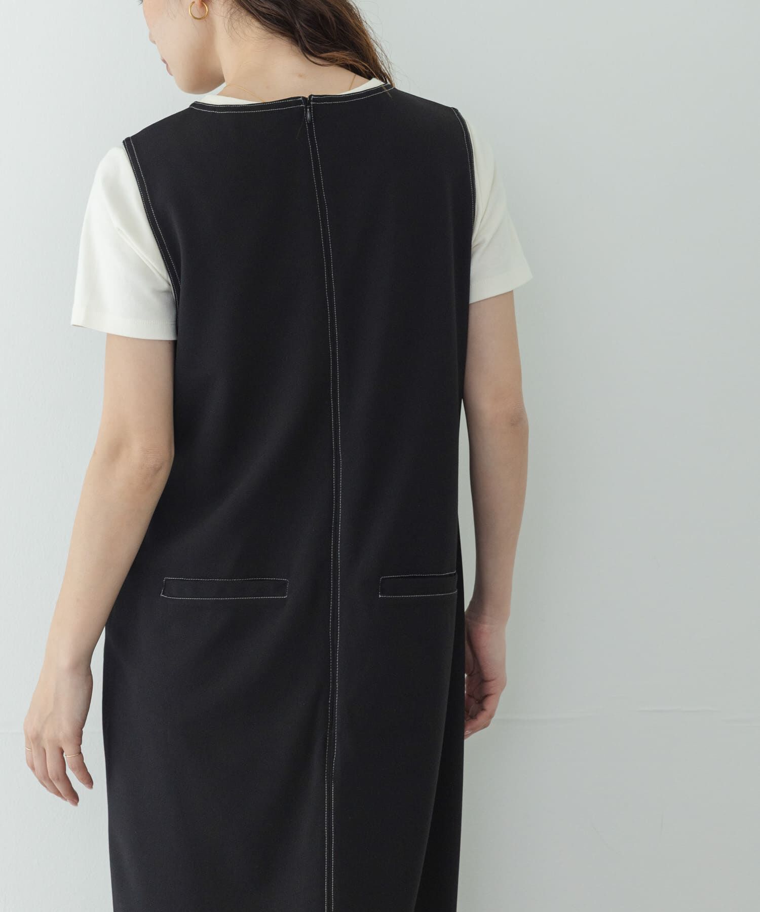 Sonny Label 「Uネックジャンパースカート」|ワンピース|