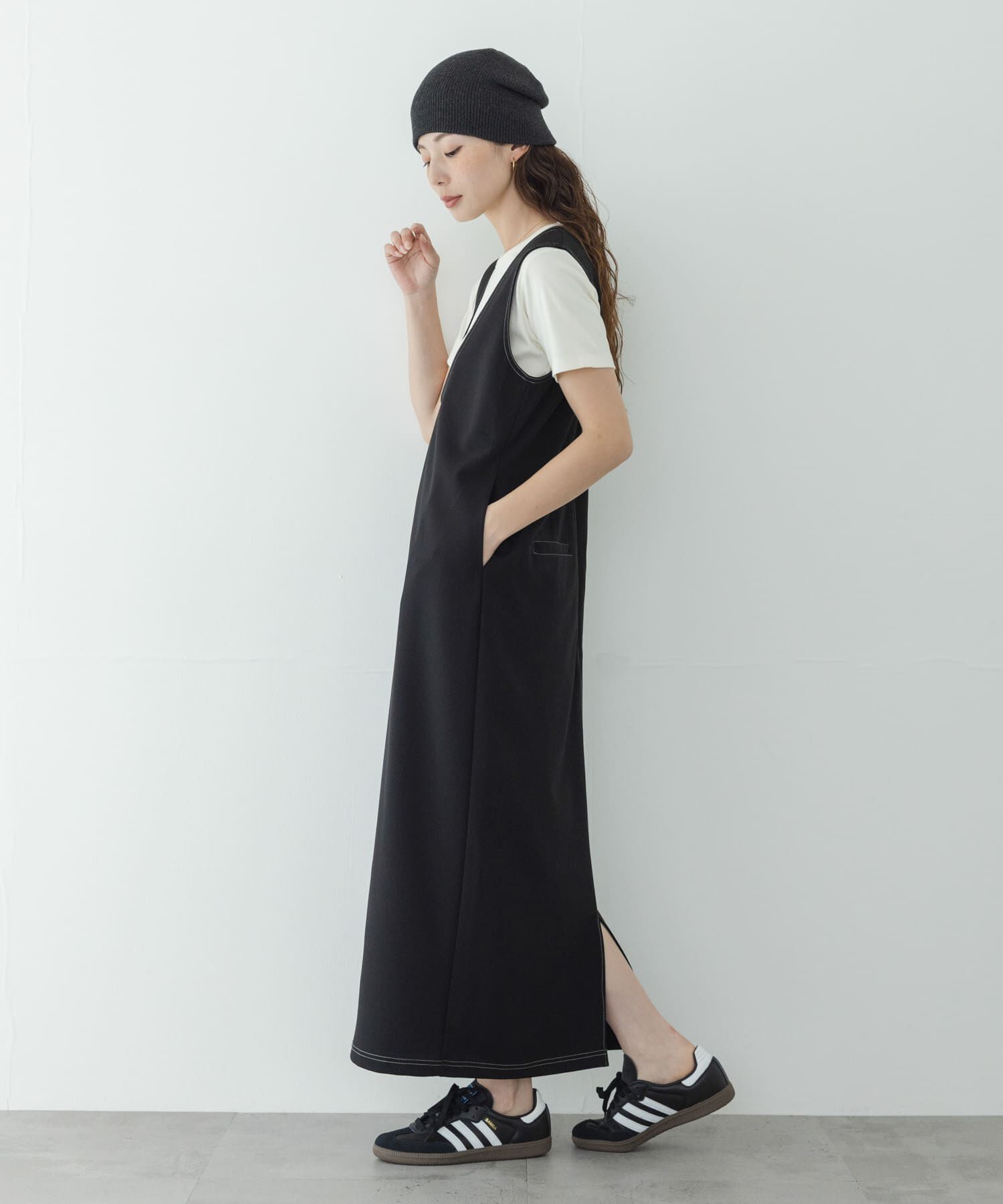 Sonny Label 「Uネックジャンパースカート」|ワンピース|