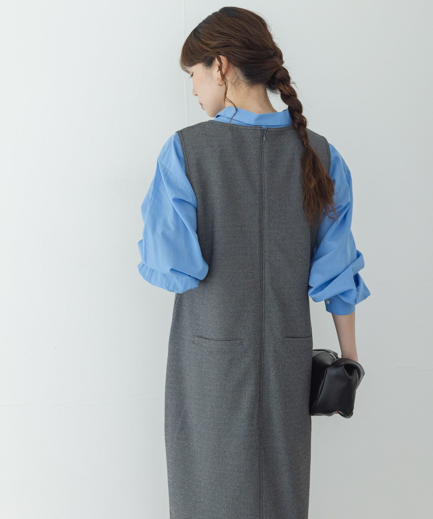 Sonny Label 「Uネックジャンパースカート」|ワンピース|