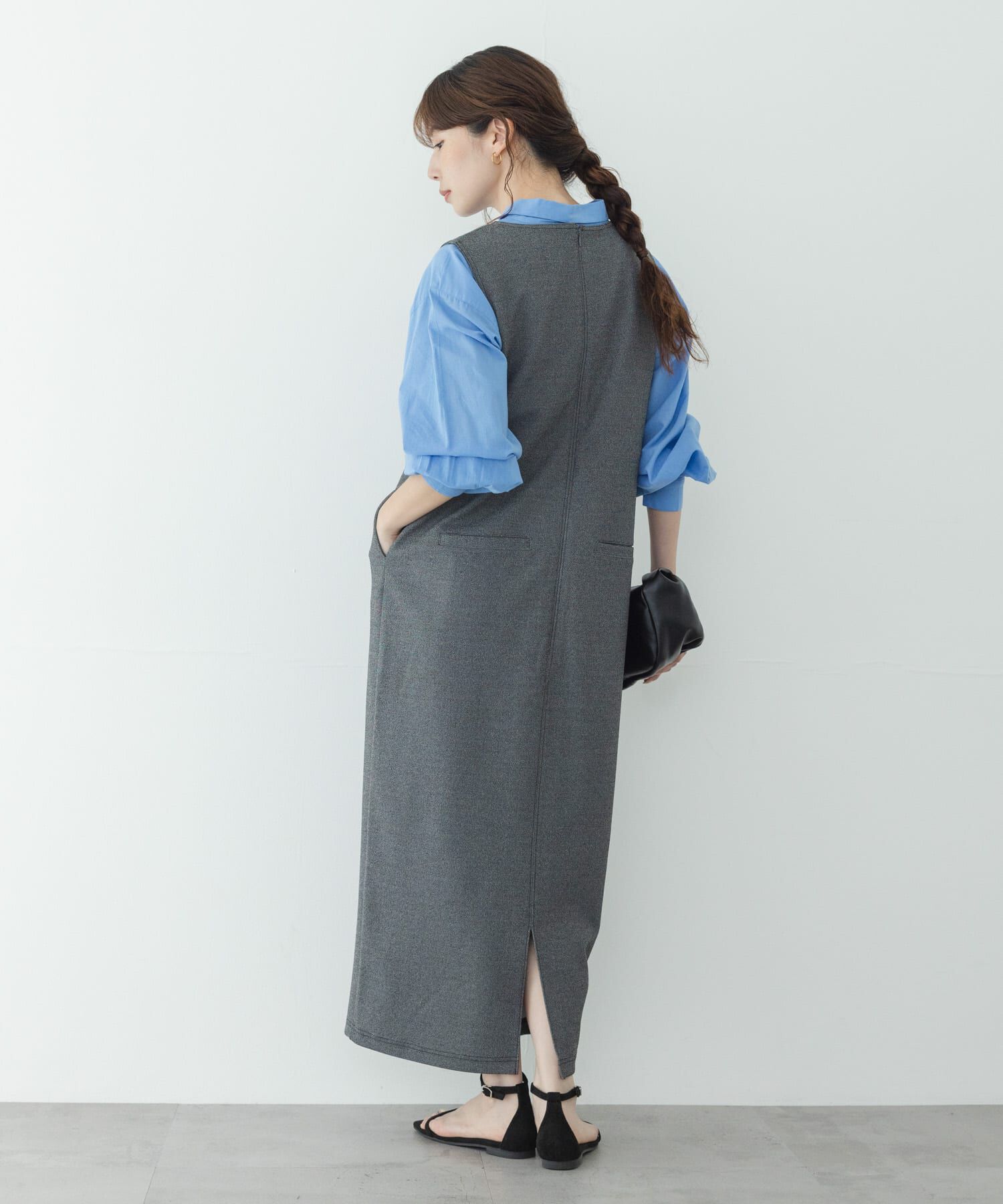 Sonny Label 「Uネックジャンパースカート」|ワンピース|