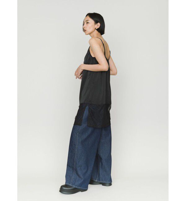MIDIUMISOLID「MIDIUMISOLID for Ladies スリップキャミソールワンピース」|ワンピース|