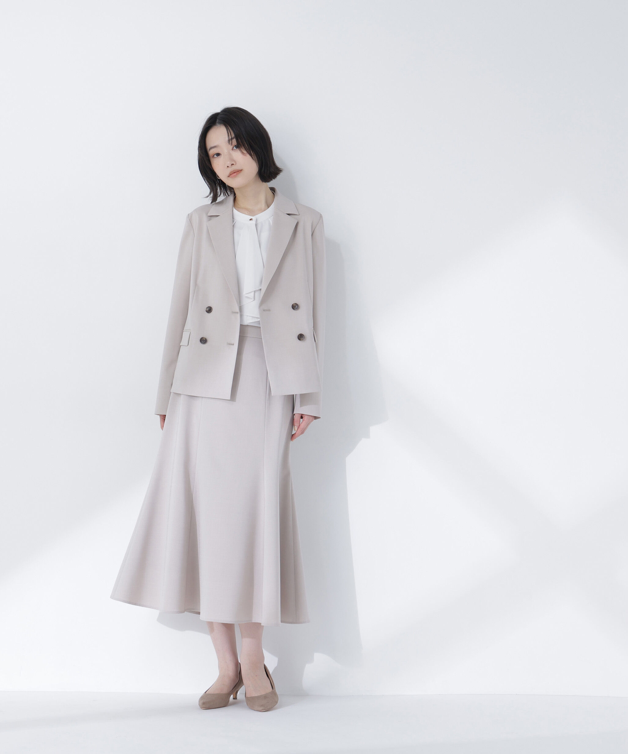  「ライトツイル SETUP ダブルブレストジャケット」|その他|