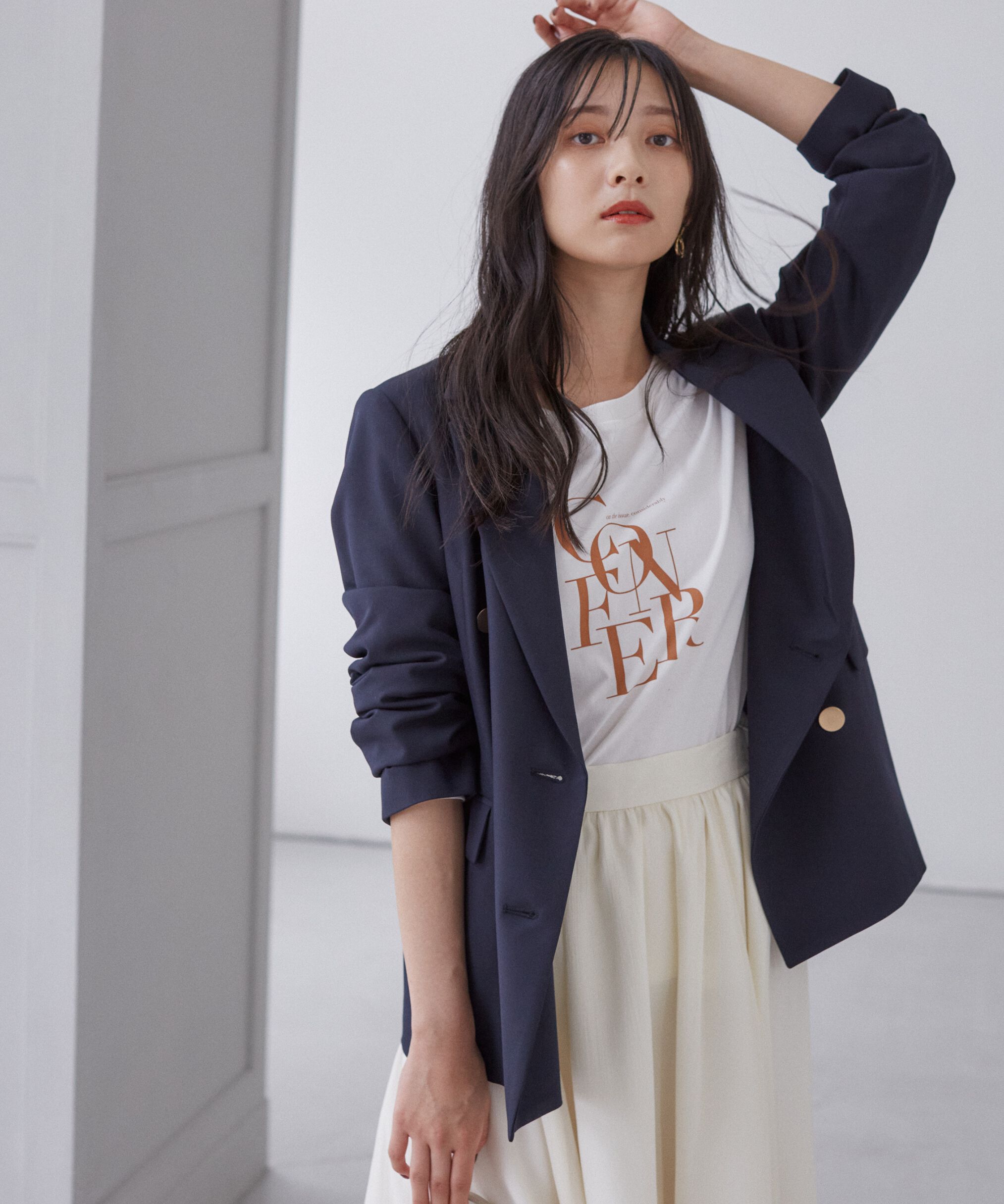 PROPORTION BODY DRESSING「ロゴロンTシャツ」|Tシャツ・カットソー|