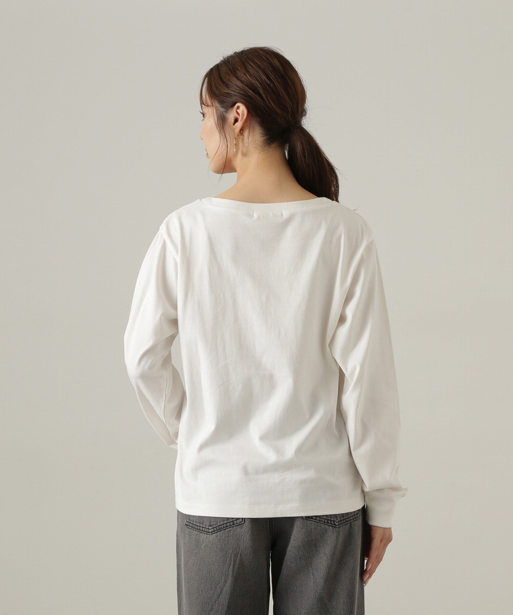PROPORTION BODY DRESSING「ロゴロンTシャツ」|Tシャツ・カットソー|
