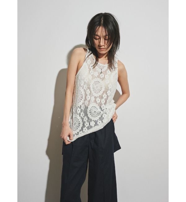 Ungrid「【Htage】バックデザインレーストップス」|Tシャツ・カットソー|