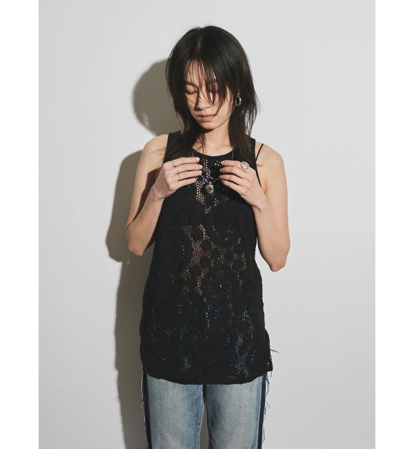 Ungrid「【Htage】バックデザインレーストップス」|Tシャツ・カットソー|