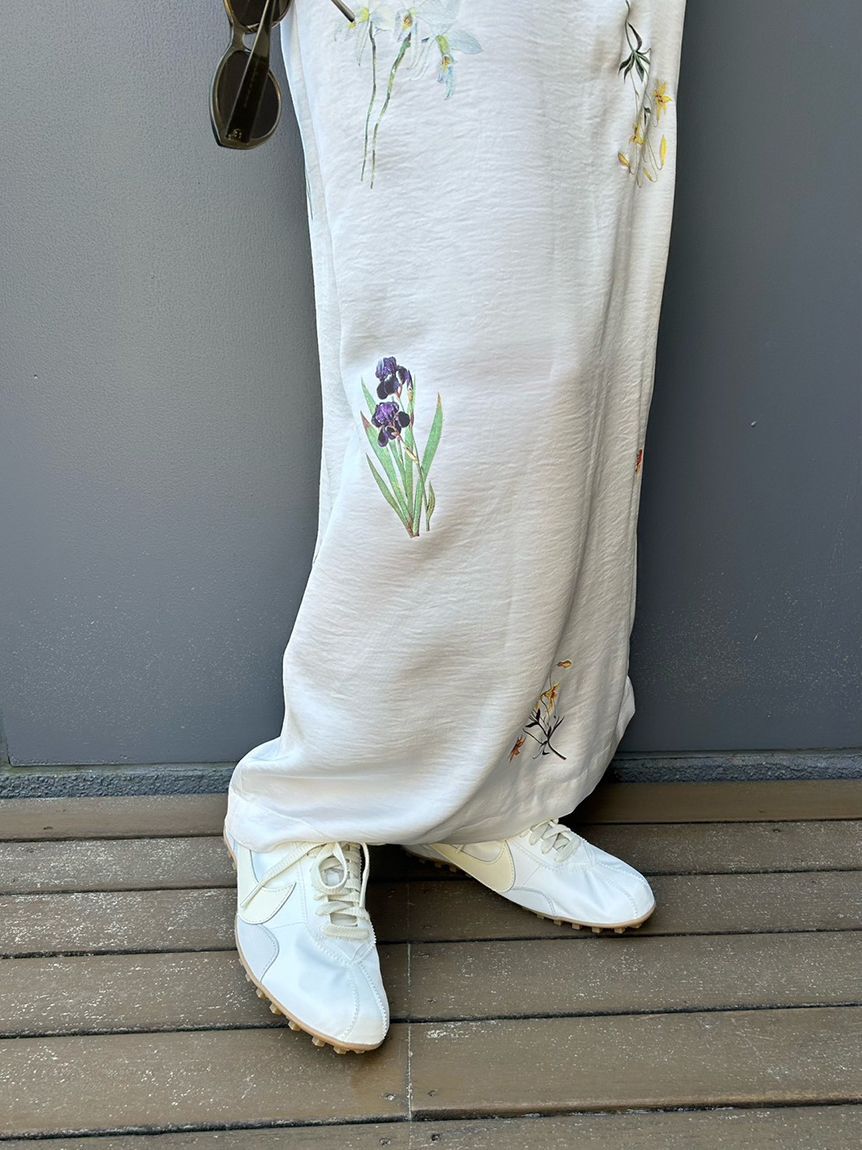 emmi atelier「【emmi&times;NYBG】サテンキャミワンピース/ハンドウォッシャブル」|ワンピース|