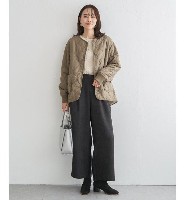 ikka「サス付きワイドパンツ」|その他|