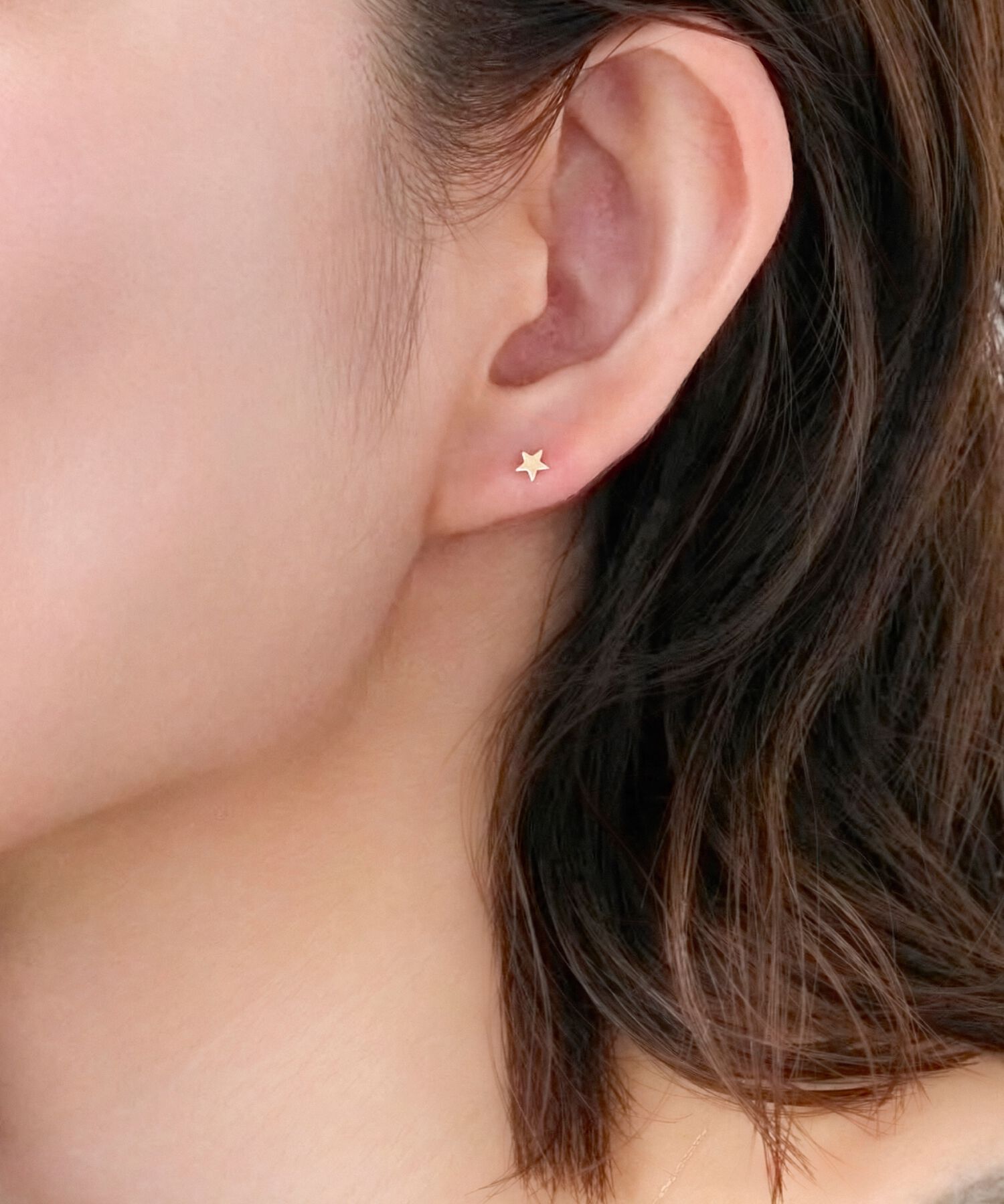 Phoebe「【K10】プチスターピアス(片耳)」|ピアス|