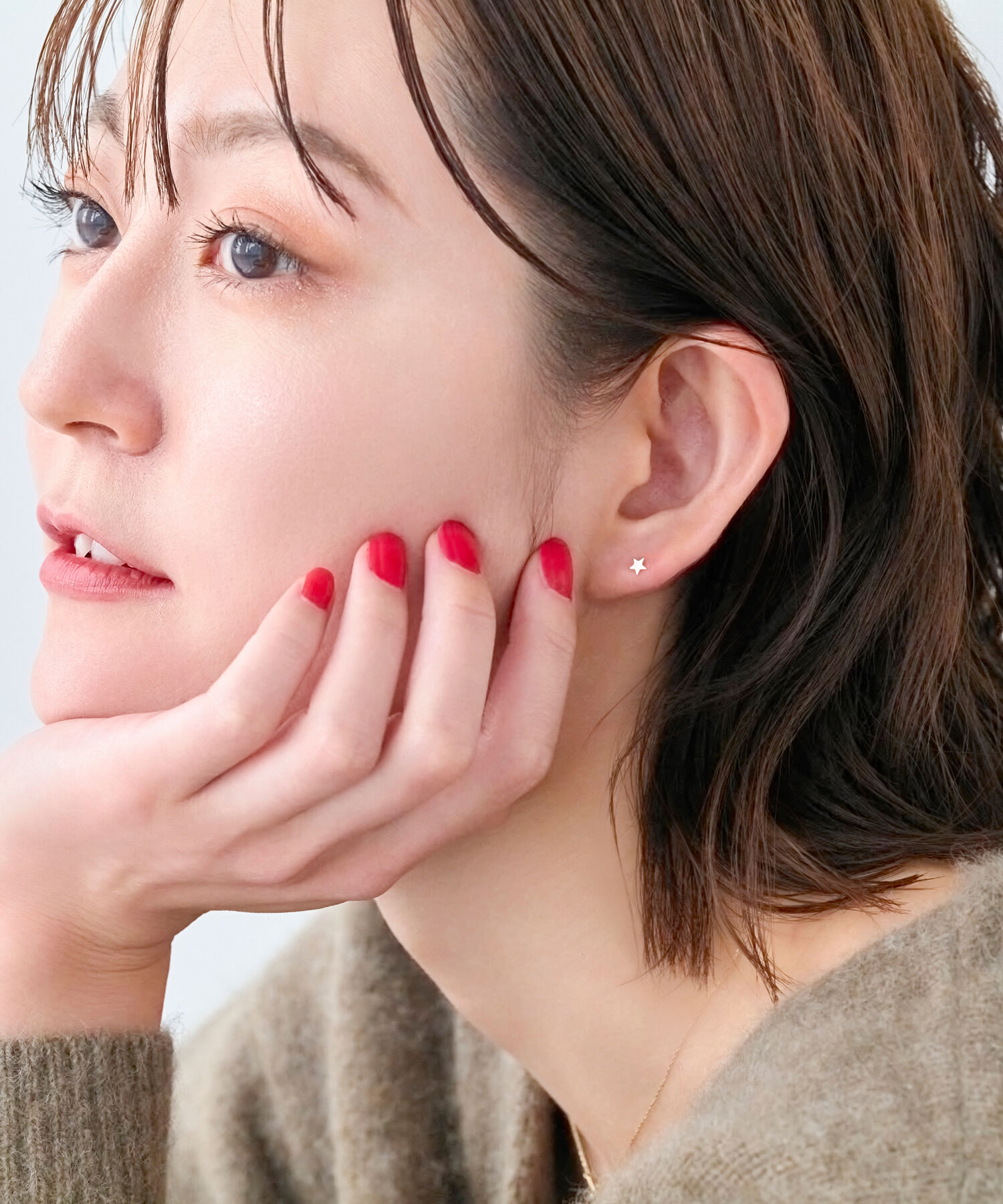 Phoebe「【K10】プチスターピアス(片耳)」|ピアス|