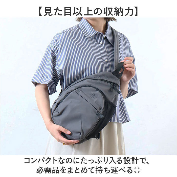 BACKYARD FAMILY「ボディバッグ レディース 大きめ 通販 リップストップ ショルダーバッグ ボディーバッグ」|その他|