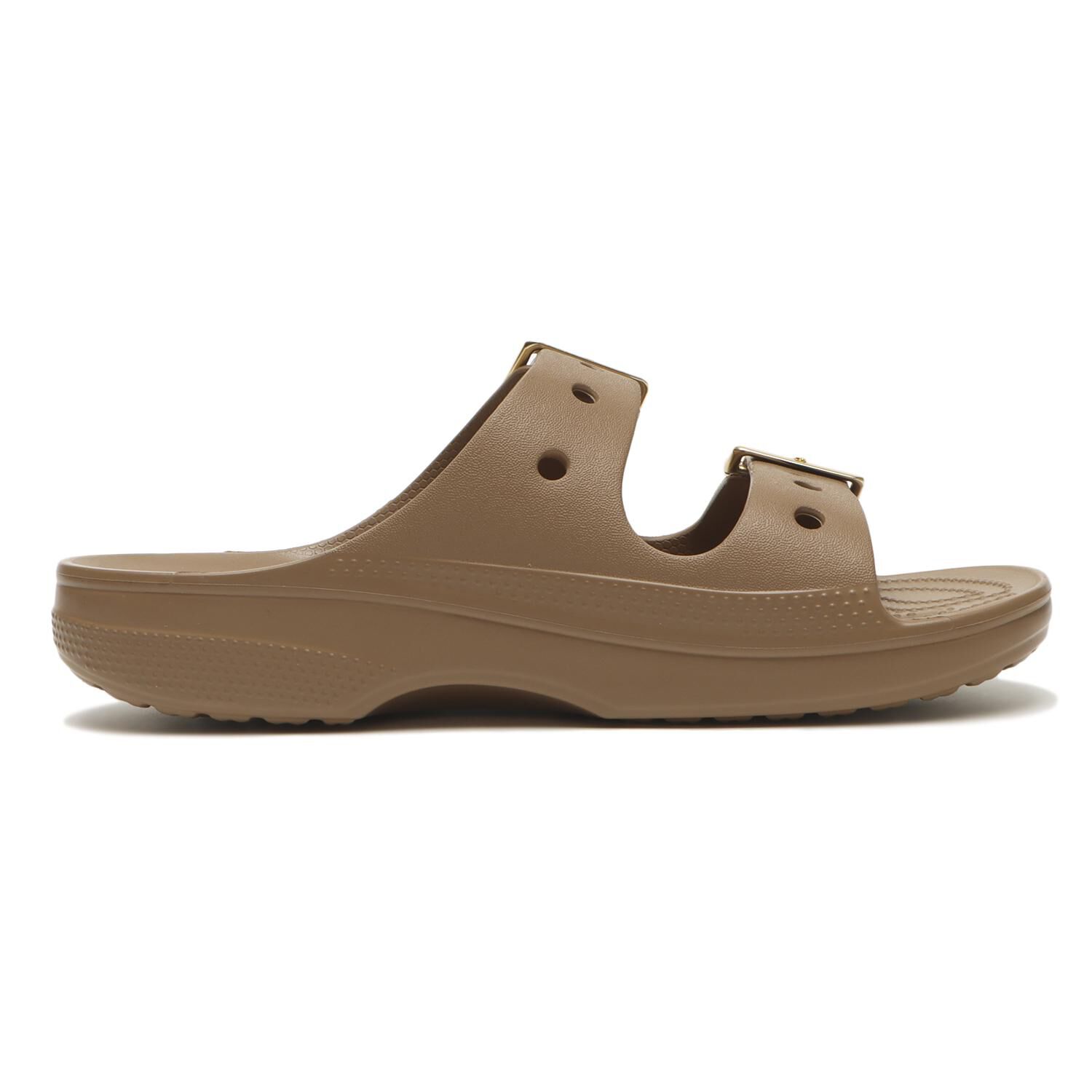 crocs「【crocs】SATURADAY METALLIC BUCKLE SDL」|サンダル|