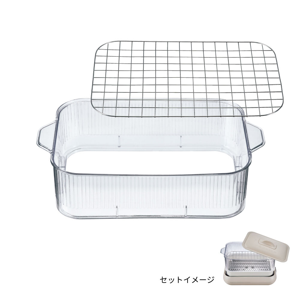 recolte「レコルト ホットプレート用セラミックスチーム深鍋用クリアスチーマー RHP-1SM」|食器・キッチングッズ|その他