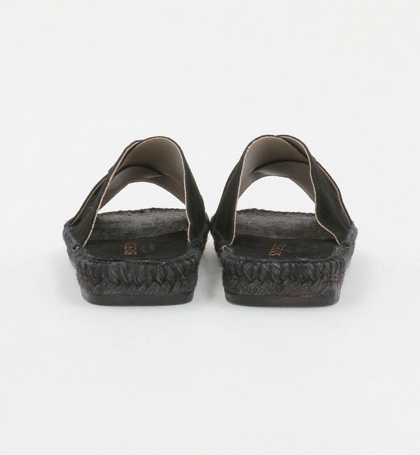 UNITED ARROWS「＜SOVEREIGN＞スエード クロス エスパドリーユ サンダル」|サンダル|