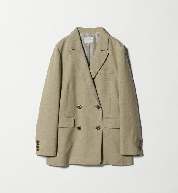 UNITED ARROWS green label relaxing「［size SHORTあり］ラミーブレンド ダブル ジャケット」|テーラードジャケット|