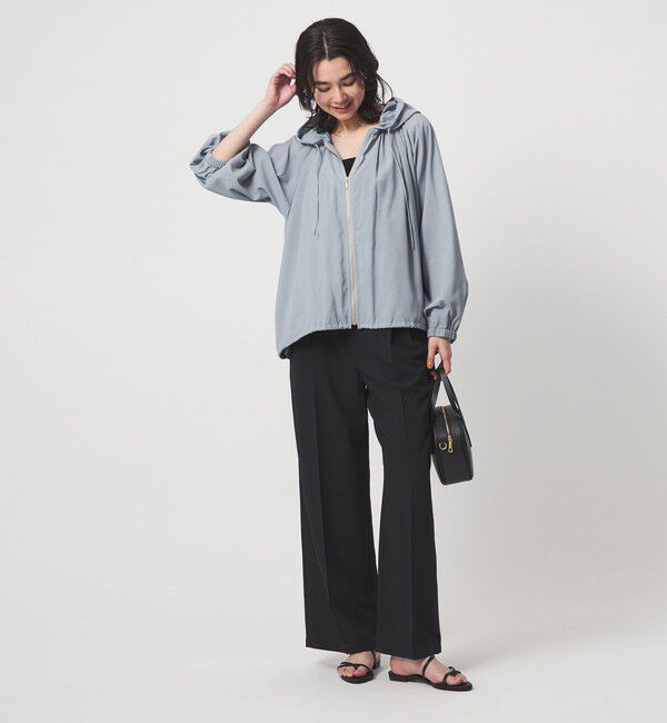 UNITED ARROWS green label relaxing「シアー フーディ ブルゾン マシンウォッシャブル UVカット 通気性」|ブルゾン・スタジャン|