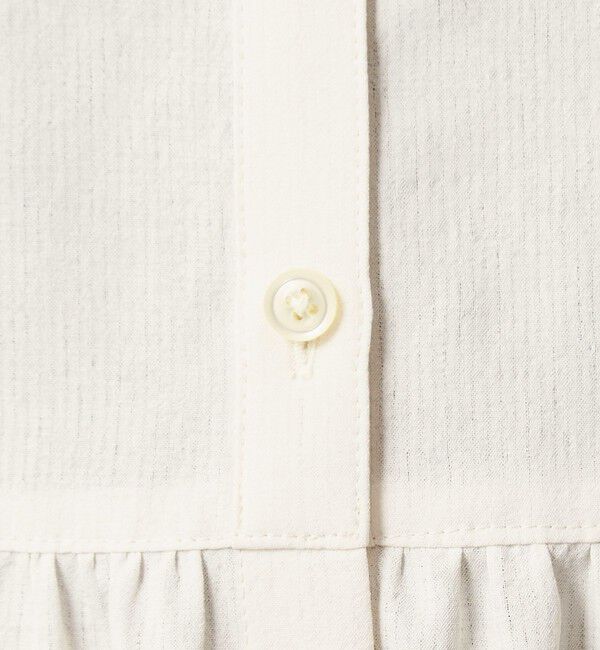 UNITED ARROWS green label relaxing「［size SHORTあり］ペプラム ブラウス マシンウォッシャブル 吸水速乾 通気性 UVカット」|シャツ・ブラウス|