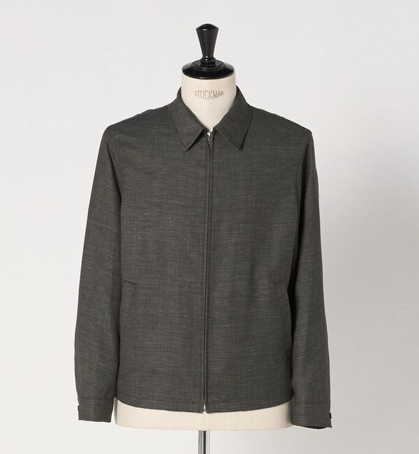 UNITED ARROWS green label relaxing「TW リネン デニムライク ブルゾン」|ブルゾン・スタジャン|