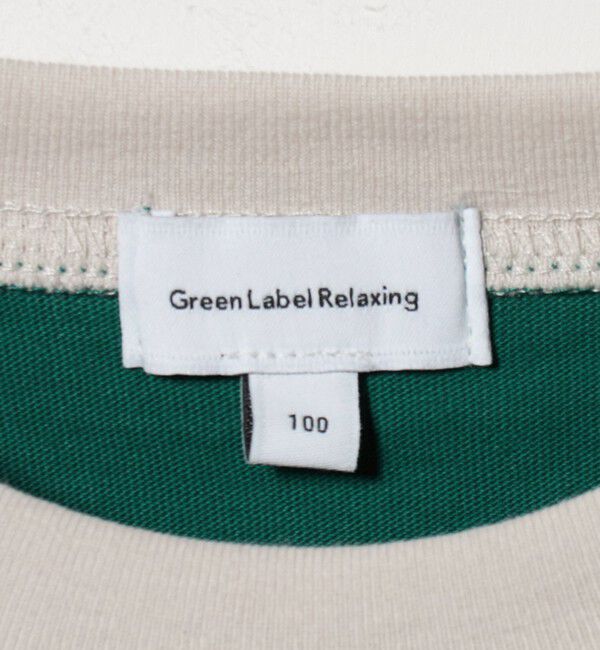 UNITED ARROWS green label relaxing「【WEB限定】ナンバープリント Tシャツ/ キッズ 100cm-160cm」|Tシャツ・カットソー|