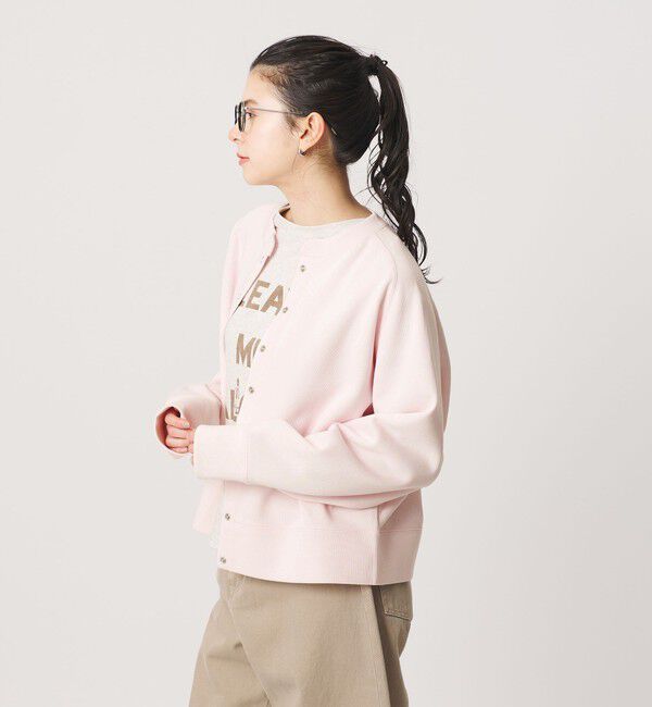 BEAUTY&YOUTH UNITED ARROWS「ダブルフェイス リングボタンカーディガン ウォッシャブル」|カーディガン|