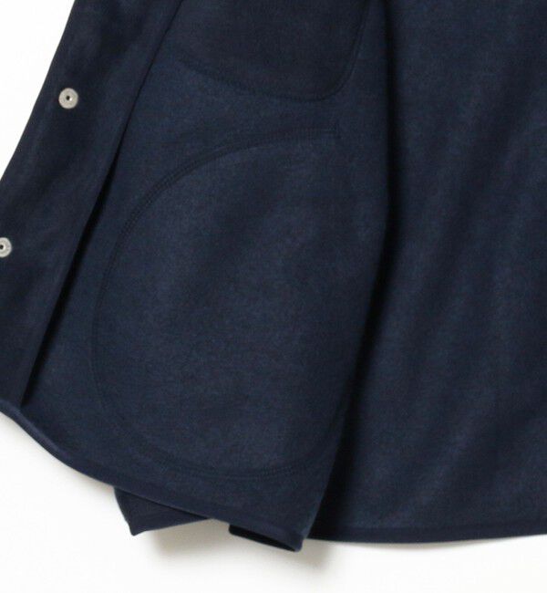 Ray BEAMS 「DANTON / FLEECE COLLARLESS JACKET」|ブルゾン・スタジャン|