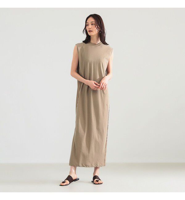 Demi-Luxe BEAMS 「ATON / フレスカヌバック コットン タンクトップ ドレス」|ワンピース|