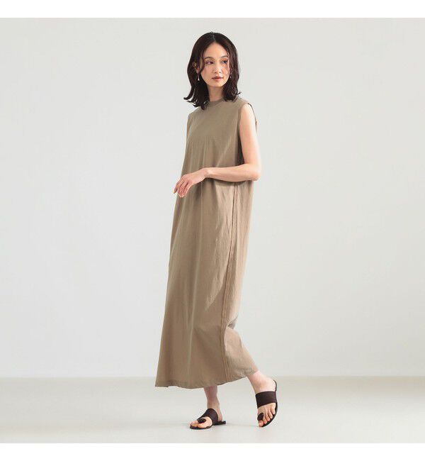 Demi-Luxe BEAMS 「ATON / フレスカヌバック コットン タンクトップ ドレス」|ワンピース|