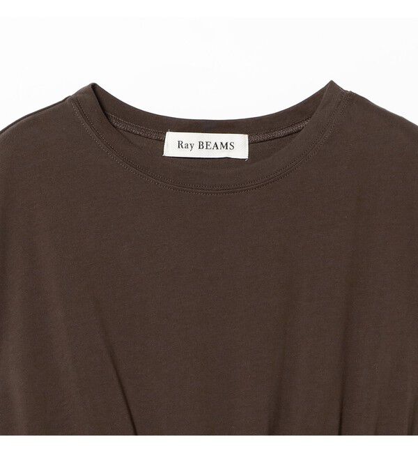 Ray BEAMS 「ティアード 切り替え フレンチ スリーブ ワンピース」|ワンピース|
