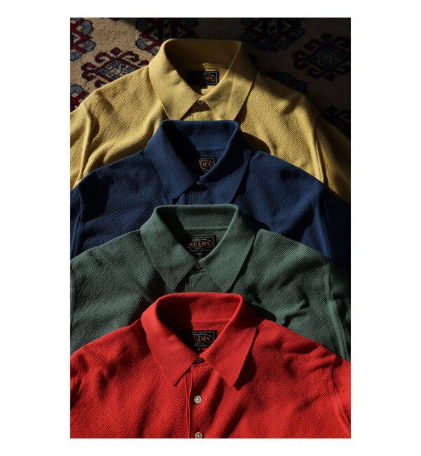 BEAMS PLUS「Pique Polo 14G」|ポロシャツ|