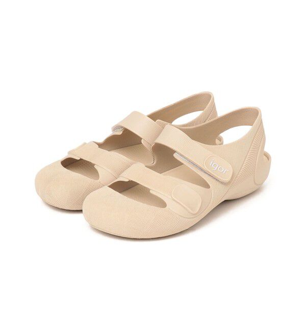 SHIPS KIDS「【WEB限定】igor:17～21cm / BONDI SANDAL SOLID」|サンダル|シルバーグレー