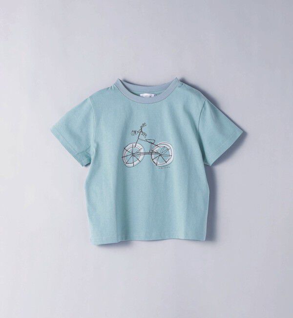 SHIPS any「SHIPS any: ドローイング プリント 半袖 Tシャツ <KIDS>」|Tシャツ・カットソー|