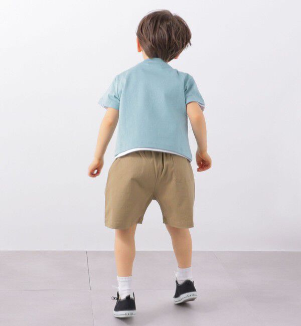 SHIPS any「SHIPS any: ドローイング プリント 半袖 Tシャツ <KIDS>」|Tシャツ・カットソー|