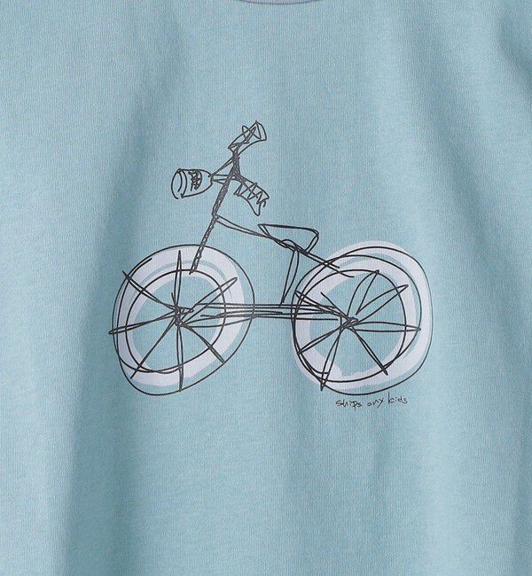SHIPS any「SHIPS any: ドローイング プリント 半袖 Tシャツ <KIDS>」|Tシャツ・カットソー|