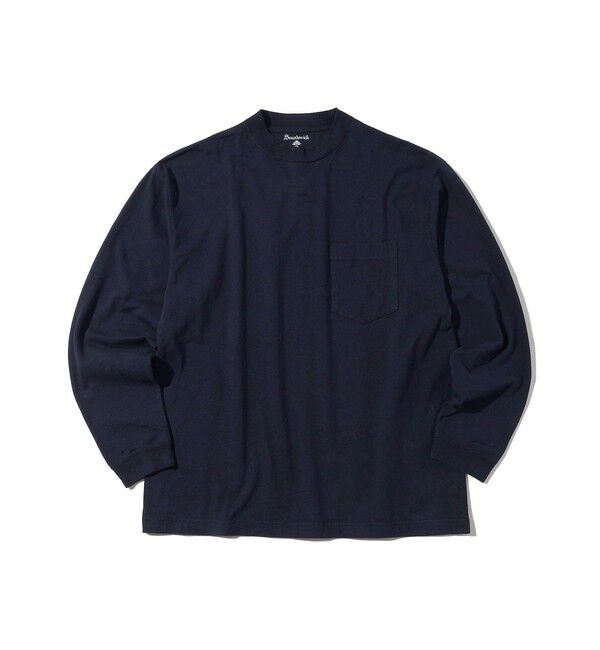 SHIPS「Southwick:Gate Label BO`SUN ネック 長袖Ｔシャツ」|シャツ・ブラウス|ネイビー