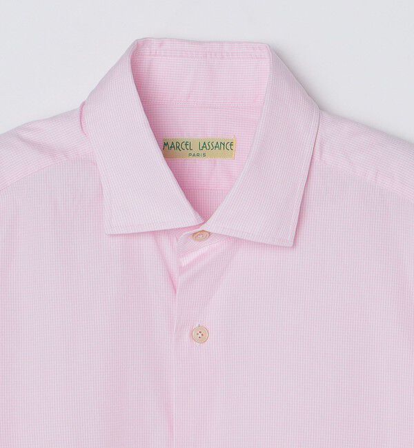 SHIPS「MARCEL LASSANCE: WIDE COTTON POPLIN CHECK SHIRT」|シャツ・ブラウス|