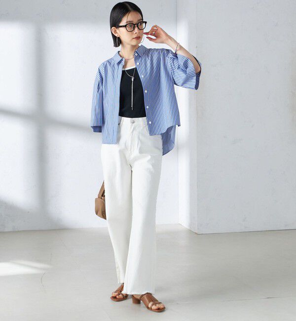 SHIPS for women「【SHIPS別注】miller:スクエアネック タンクトップ」|タンクトップ|