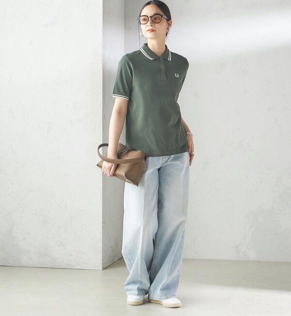 SHIPS for women「FRED PERRY:G3600 TWIN TIPPED SHIRTS」|ポロシャツ|