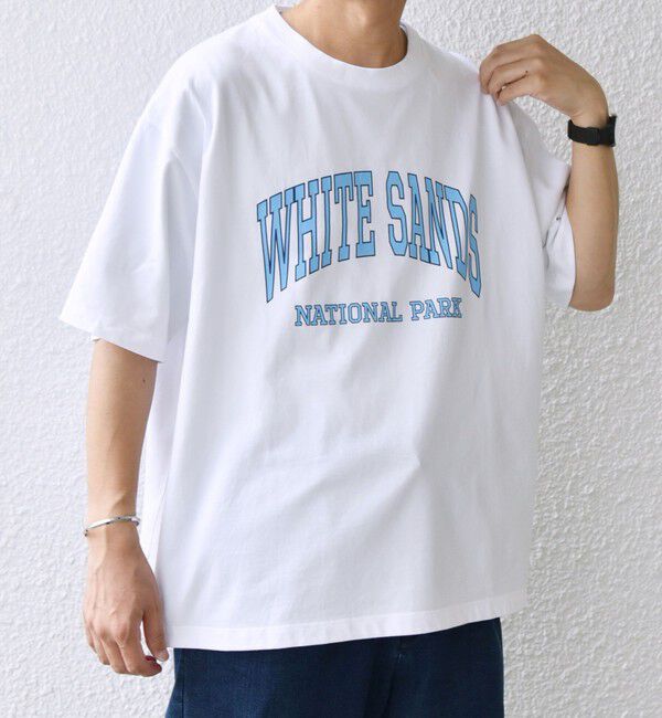 SHIPS any「SHIPS any: NATIONAL PARK ヴィンテージライク プリント Tシャツ◇」|Tシャツ・カットソー|
