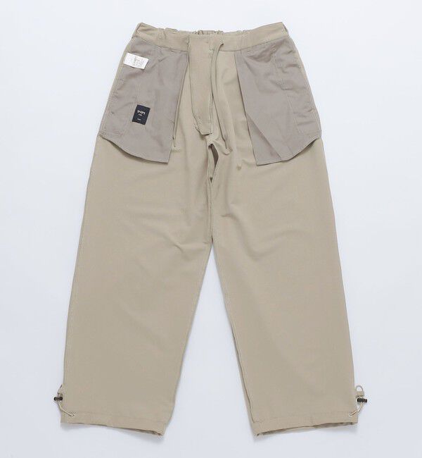 SHIPS Colors 「【WEB限定】SHIPS Colors:〈洗濯機可能〉2WAY ストレッチ イージー ワイド パンツ」|その他|