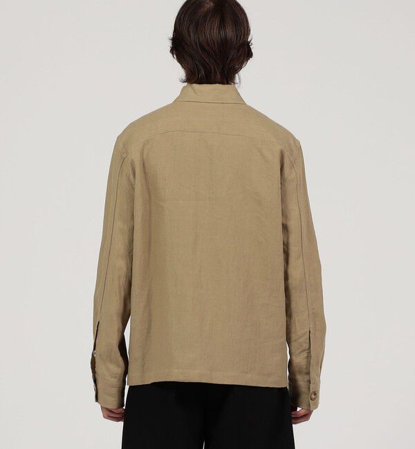 TOMORROWLAND BUYING WEAR「【別注】CARUSO  リネン ジップブルゾン」|ブルゾン・スタジャン|