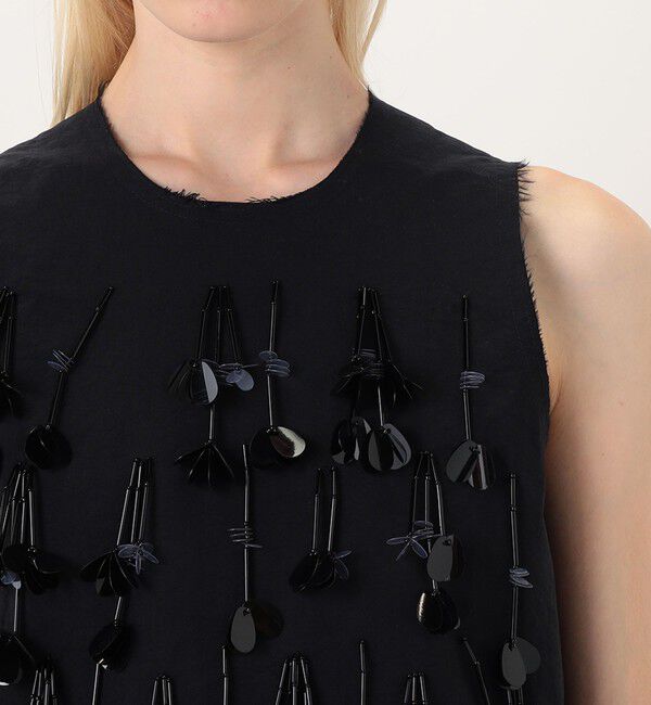 TOMORROWLAND BUYING WEAR「PLAN C SLEEVLESS TOP ナイロン スリーブレストップ」|シャツ・ブラウス|